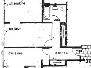 Appartement 2 pièces 47 m²