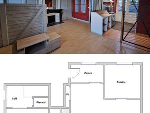 Grand T2 lumineux  bien situé