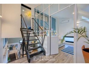 Maison loft avec terrasses et garage en cœur de ville