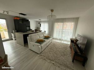 Appartement 3 chambres et 2 balcons