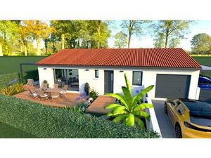 Terrain avec maison neuve à vendre