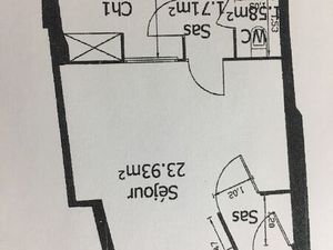 Loue studio centre RONCQ