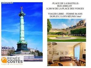 Appartement en Viager 2 pièces 54 m²