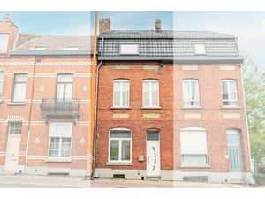 Volledig gerenoveerde woning  3 slpks en tuin te koop centrum Halle