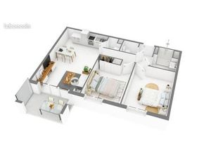 Appartement 3 pièces 66 m²