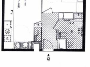 T2 41m² éco-quartier Cambridge (presqu'île Grenoble)