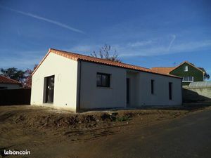 Location maison de plain pied neuve a st pierre montlimard 49110 proche de beaupréau 49