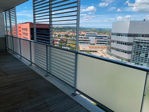 Bel appartement lumineux avec grande terrasse – Saint-Étienne (étage élevé)