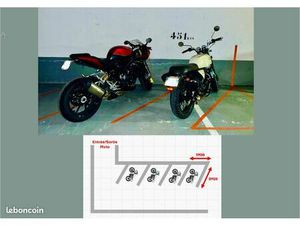Parking Moto / Scooter / Vélo - 44 Rue Pixérecourt 75020 Paris