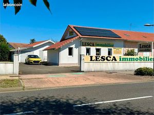 MORCENX-LA-NOUVELLE  maison de plain-pied (usage commercial et habitation)