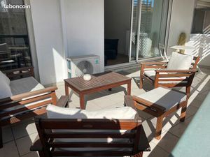 Studio meublé avec terrasse quartier prisé Perpignan