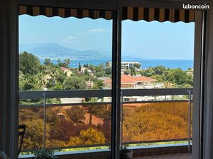 Coup de cœur T3 meublé vue mer - piscine & garage - Antibes