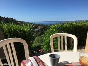 ? Studio cabine meublé à l’année – Vue mer – Les Issambres