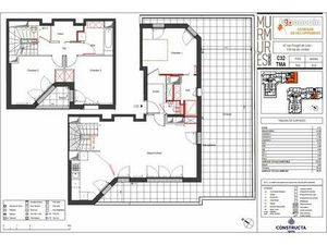 T4 dernière étage terrasse