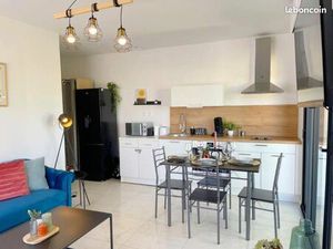 Maison T3 meublée 50 m² à Saïx – 2 ch  clim 2 parkings  terrasse