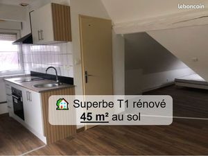 ? Superbe T1 rénové – 45 m² au sol – Centre de Vieux Charmont