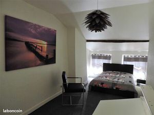 F2 duplex meuble plein centre