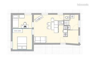 A louer appartement T2