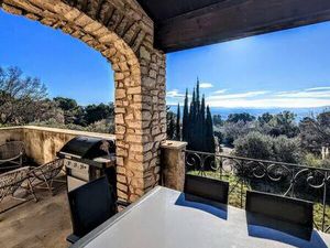 VUE DÉGAGÉE & CHARME PROVENÇAL : VILLA DOMINANTE AU PIED DU LUBERON
