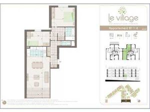 Appartement 2ch (2020) - 84 m² - lumineux