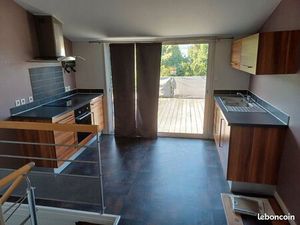 Appt F2 bis avec terrasse rue de Paris