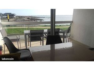 T2 meublé avec très belle vue mer Le Courégant