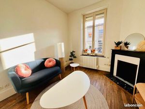 F2 meublé – Nancy centre – Jardin partagé – Faubourg des 3 Maisons