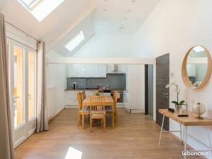 Appartement meublé de standing 4 pièces de 117 m2 avec grande terasse entièrement rénové