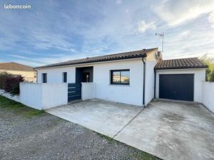 MAISON T4 plain pied avec garage et jardin à Frouzins 31270