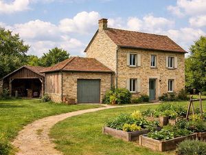 Maison avec grand terrain
