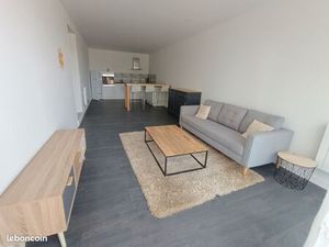 Appart 3 pièces meublé CHU jardin terrasse parking