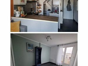 Appartement T3 en duplex au centre villle avec deux chambres + pièce bureau