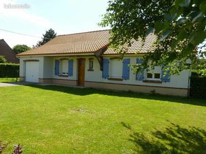 Maison individuelle plain-pied - 4 pièces - 88m² - jardin - garage