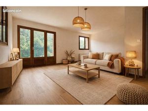 Appartement T3 rénové avec jardin