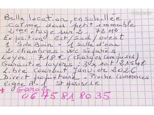 Location libre à partir du 09 février