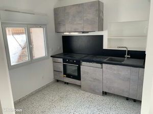 F2 Tourbes Clim terrasse cuis équipée plain pied