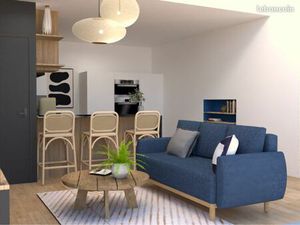 À vendre – T2 en duplex avec terrasse – Centre-ville de Pons