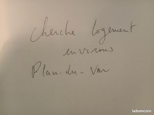Recherche logement environs Plan du Var