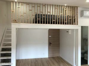 30m2 et une chambre mezzanine