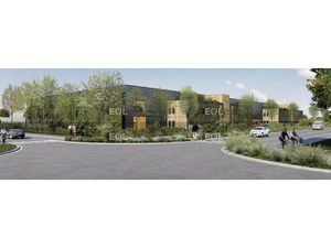 A vendre ou à louer immeuble de stockage avec des bureaux d'accompagnement à Puiseux en Fr