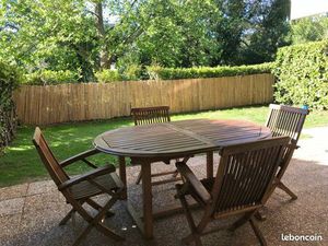 F2 47 m2 carré en Rez de jardin