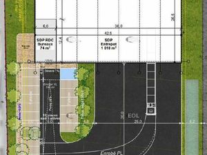 Local d'activité 1 166 m²