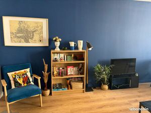 Grand appartement T2 - central  meublé  lumineux et climatisé