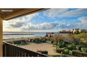 Studio Gruissan vue mer plage du Grazel