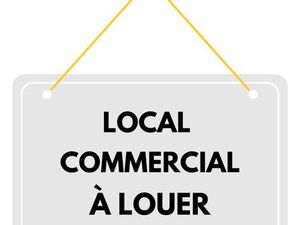 Local commercial à louer
