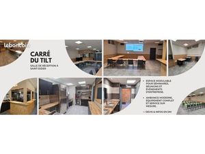 Salle de réception à louer – Idéale pour événements professionnels – Saint-Dizier