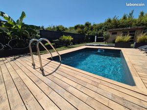 Maison avec piscine  4 chambres dont une suite parentale