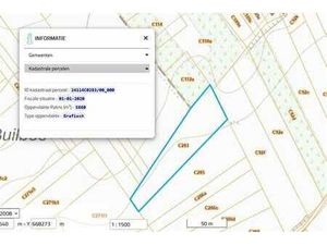 Terrain agricole loué de 58 a 60 ca.