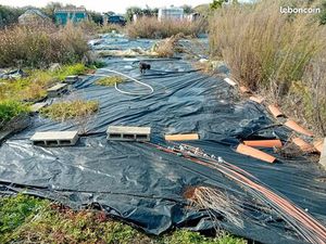 Terrain ile de re+matériel 130mil