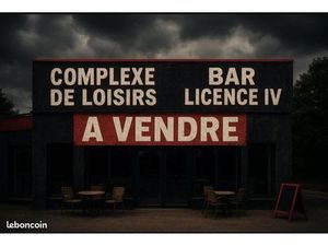 Bar/ licence IV/ complexe de loisirs